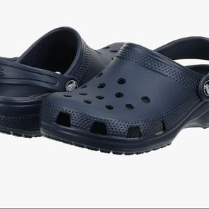 Child Size 6 Navy Blue Crocs